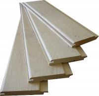 Basswood tongue-and-groove board 2.1 m (facing board)
